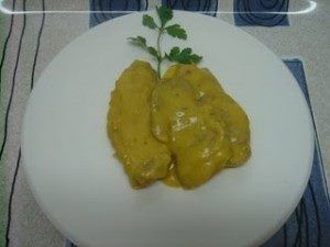 Pechugas de óllo al curry