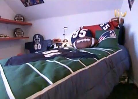 dormitorio futbol americano