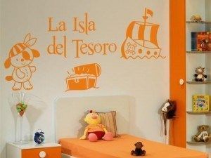 Vinilos infantiles de piratas para tus niños