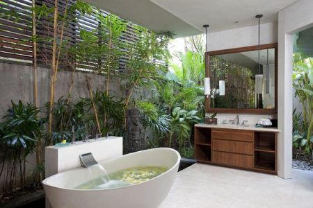 Decoración estilo Zen para baños - Casa Web