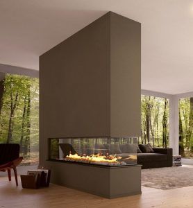 chimeneas modernas