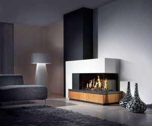 chimeneas para casas modernas