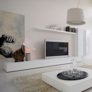 mueble para televisor moderno y minimalista