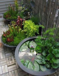 balcon con estilo japones