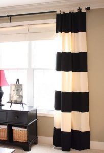 cortinas estilo nautico para sala de estar