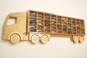 repisa infantil camiones y autos