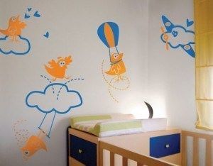 Vinilos para habitaciones infantiles, niños y niñas