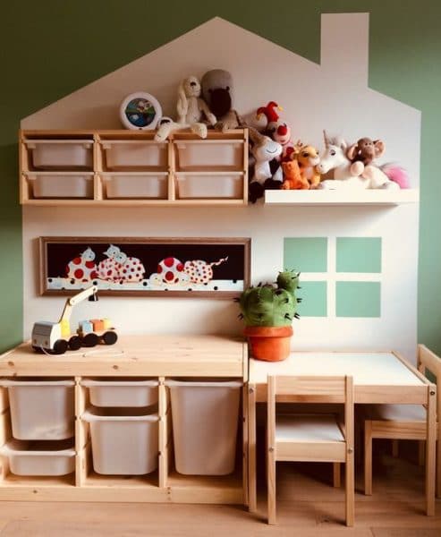mueble multifuncional para dormitorio infantil