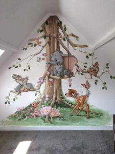 murales para dormitorio infantil