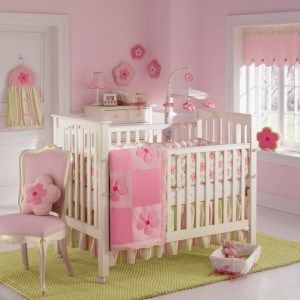 mobiliario infantil dormitorios bebe decoracion rosa blanco