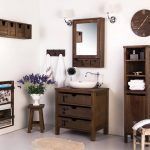 muebles para baño de madera maciza barugel azulay
