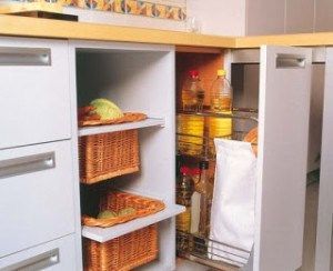 ideas para aprovechar espacio en cocina