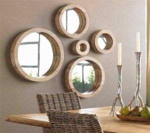 utilizar espejos para decorar