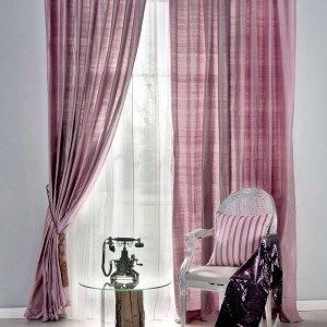cortinas modernas de seda