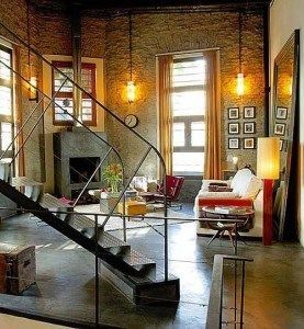 living estilo industrial