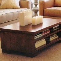mesa baja de madera para la sala de estar