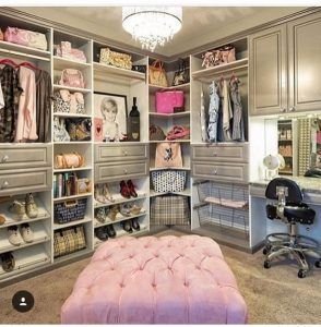 vestidor para mujer elegante