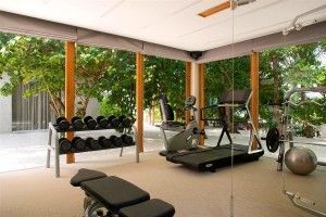 sala de fitness en casa