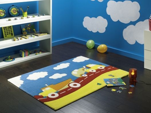 alfombra para dormitorio infantil de niño