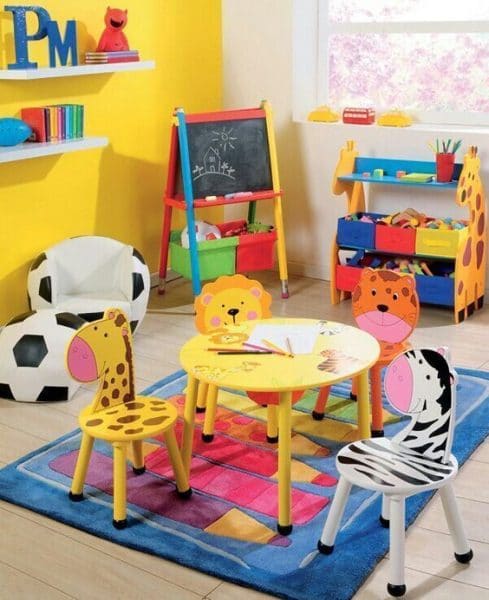 sillas de animalitos para play room