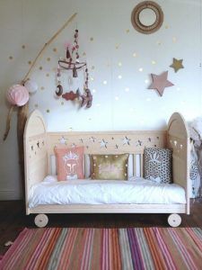 cama infantil estilo montesori