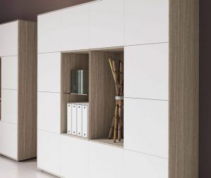 armario minimalista moderno para oficina