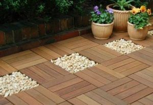 deck de madera para patios