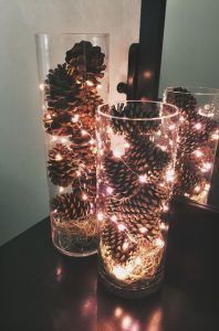 lamparas navideñas economicas y elegantes
