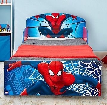 cama del hombre araña
