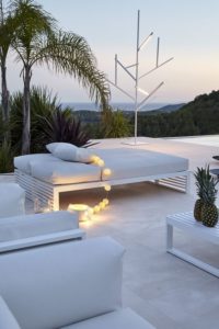 muebles de aluminios modernos para patios