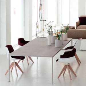 nesa de comedor mdf moderna