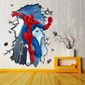 vinilo decorativo del hombre araña