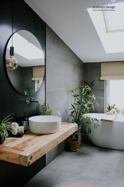 baño moderno estilo zen