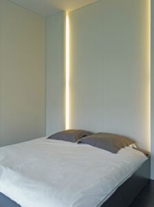 luz de acento para dormitorio moderno