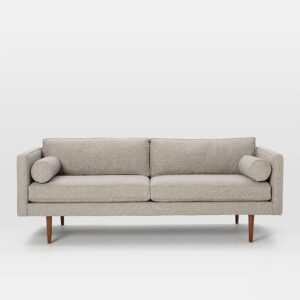 sofa reto moderno Mid century