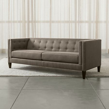 sofá de esmoquin elegante