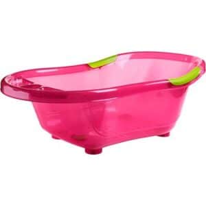 bañera para bebe fucsia