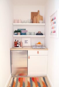 cocina pequeña kitchenette moderna