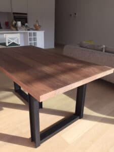 mesa de nogal madera para muebles