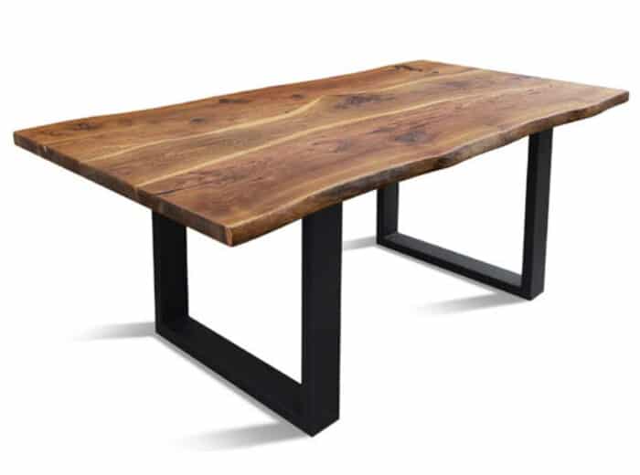 mesa rusica de roble madera para muebles